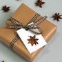 Christmas Gift Tags With Star Anise Illustration, thumbnail 4 of 4