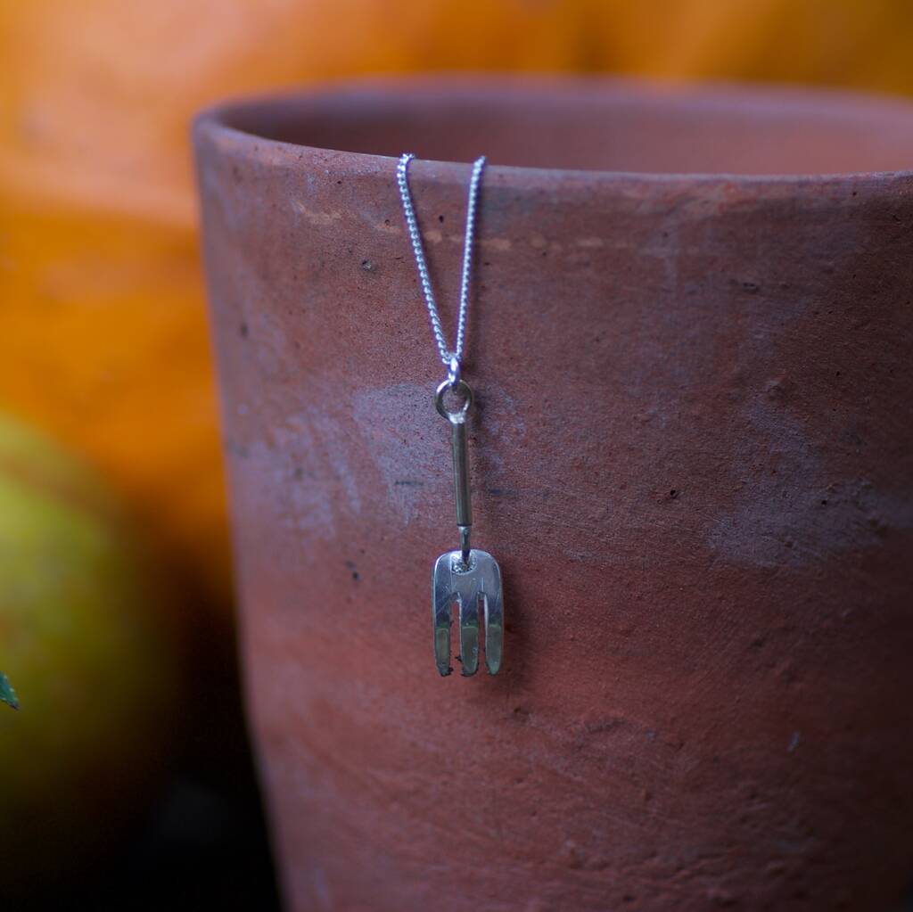 Garden Fork Necklace
