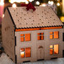 Personalised Christmas Eve Box Wooden House, thumbnail 3 of 12