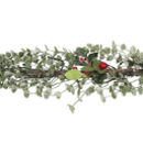 Pre Lit Frosted Eucalyptus Christmas Door Wreath By Ella James ...