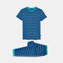 Men's 'Ultramarine' Bamboo Pyjama Set, thumbnail 5 of 7