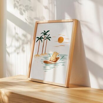 Surfing Dogs At Sunset Trio, 4 of 4