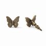 Vintage Butterfly Charm Knob, thumbnail 1 of 9