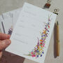 Wildflower Wedding Ready To Write Invitations, thumbnail 6 of 9
