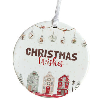 Christmas Wishes Ornament Gift For Her Him, 4 of 7