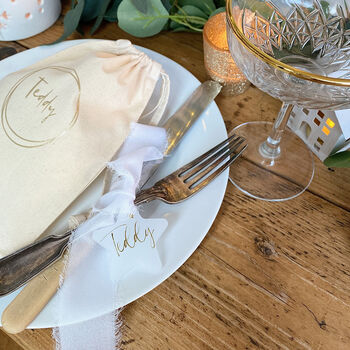 Personalised Christmas Table Place Setting Tag, 6 of 6