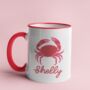 Crab Personalised Gift Mug, thumbnail 1 of 4