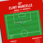 Clint Marcelle Goal Football League First Division 1997 Barnsley Print, thumbnail 2 of 2