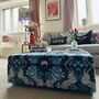 Coffee Table Footstool With Storage In Caspian, thumbnail 2 of 3