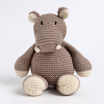 Sophia The Hippo Easy Cotton Knitting Kit, 2 of 8