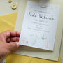 Yellow Unisex Baby Shower Invitations, thumbnail 4 of 7