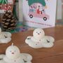 Melted Snowman Soy Candle, thumbnail 6 of 9