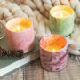 Jesmonite Pot With Candle Limited Edition, thumbnail 3 of 12