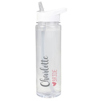 Personalised Wedding Party Water Drinks Bottle, 4 of 4