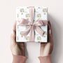 Pastel Hot Air Balloon Gift Wrapping Paper, thumbnail 2 of 9