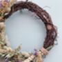 Dried Flower Natural Wreath, thumbnail 5 of 5