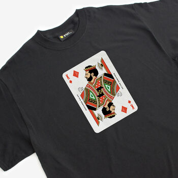 Mo Salah Playing Card T Shirt, 4 of 4