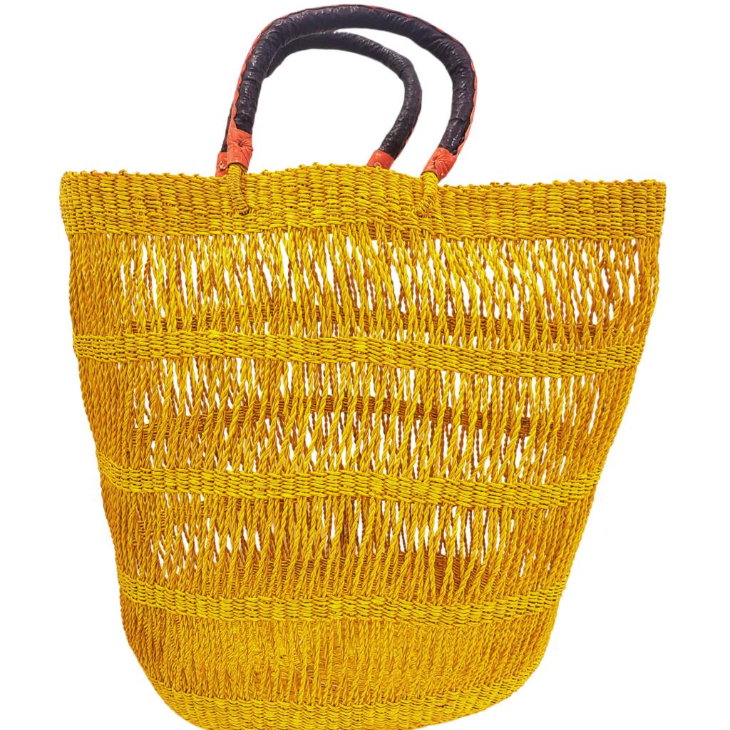 Vegan Open Weave Shopping Basket By Ivy Nat