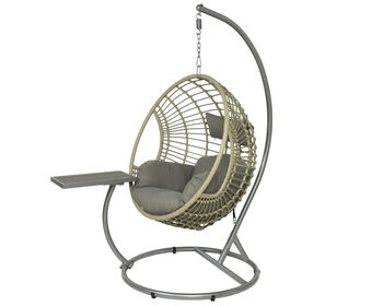 Indoor Outdoor Hanging Egg Chair, 8 of 9