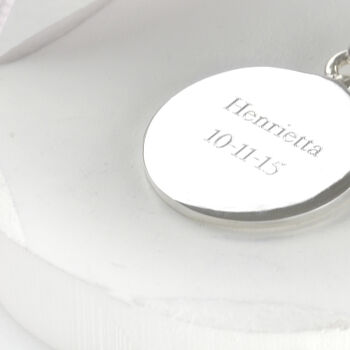 St. Christopher Personalised Keyring Sterling Silver, 3 of 6