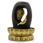 Golden Buddha Vitarka Mudra Tabletop Water Feature 30cm, thumbnail 1 of 3