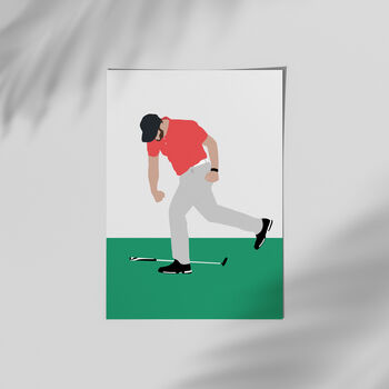 Jon Rahm Golf Poster, 2 of 4