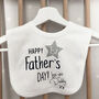 First Father's Day Baby Bib, thumbnail 1 of 10