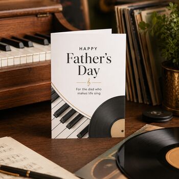 Father’s Day Music Card For Dad, 5 of 6