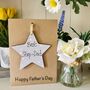 Personalised Step Dad Father's Day Keepsake Card, thumbnail 1 of 1
