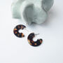 Foret Statement Acetate Hoop Earrings, thumbnail 2 of 10