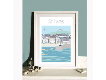 St Ives Town Cornwall Print, 2 of 5