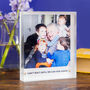Personalised Photo Acrylic Block For Grandparents, thumbnail 2 of 12