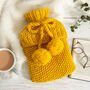 Hot Water Bottle Cover Easy Knitting Kit, thumbnail 2 of 10