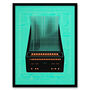 The Future Of Music Abstract Retro Style Wall Art Print, thumbnail 5 of 6
