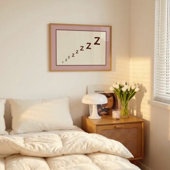 Zzz Bedroom Print, 4 of 6
