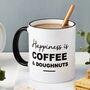 Personalised 'Happiness Is' Mug, thumbnail 1 of 4