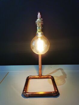 Copper Pipe Lamp, 3 of 3