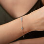 'Guardian Angel' Birthstone Wing Bracelet, thumbnail 2 of 8