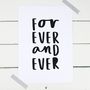 Forever And Ever Print, thumbnail 2 of 4