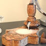 Personalised Wooden Hamsa Design Backflow Burner, thumbnail 3 of 6