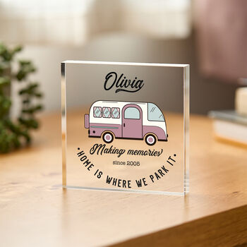 Home Is Where We Park It Plaque Gift, 2 of 11