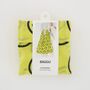 Smile Face Yellow Reusable Shopper Bag, thumbnail 2 of 3