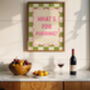 What's For Pudding Kitchen Art Print, thumbnail 6 of 6