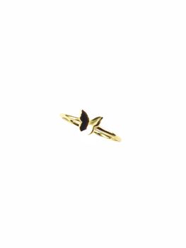 3D Butterfly Rings, Rose Or Gold Vermeil 925 Silver, 8 of 10
