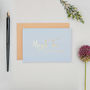 Pastel ‘Mazel Tov’ Greeting Card, thumbnail 1 of 3