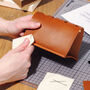 Pencil Pot Premium Leather Diy Kit, thumbnail 5 of 5