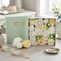 White And Ivory Soap Flower Gift Box, thumbnail 1 of 4