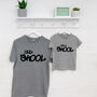 Old Skool New Skool Dad And Child Matching T Shirt Set, thumbnail 2 of 3