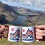 Take A Hike Personalised Carabiner Enamel Mug, thumbnail 2 of 4