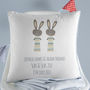 Personalised Twin Gift Cushion, thumbnail 2 of 5
